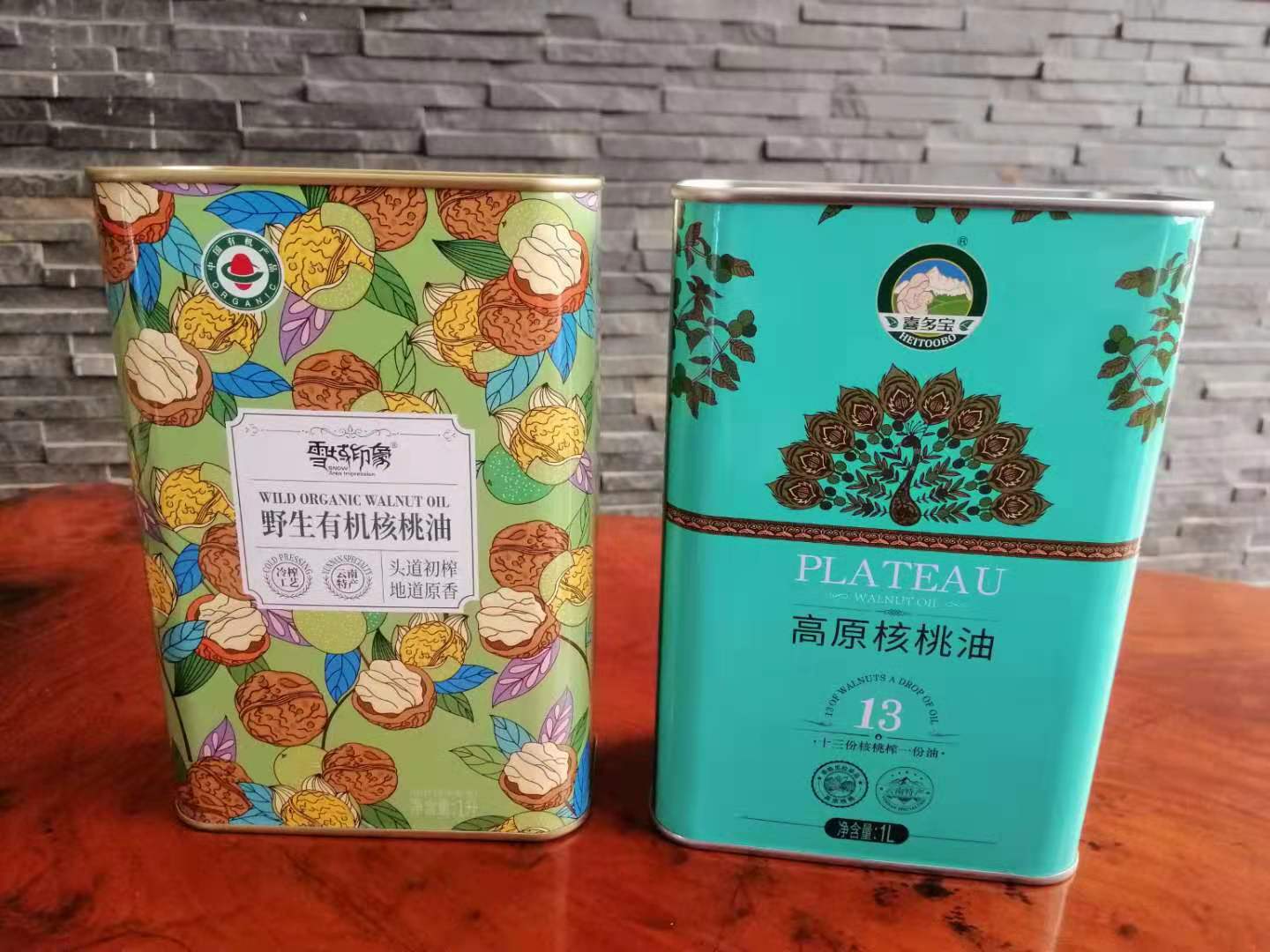 云南哪里做核桃油鐵罐包裝好？云南馬口鐵核桃油桶