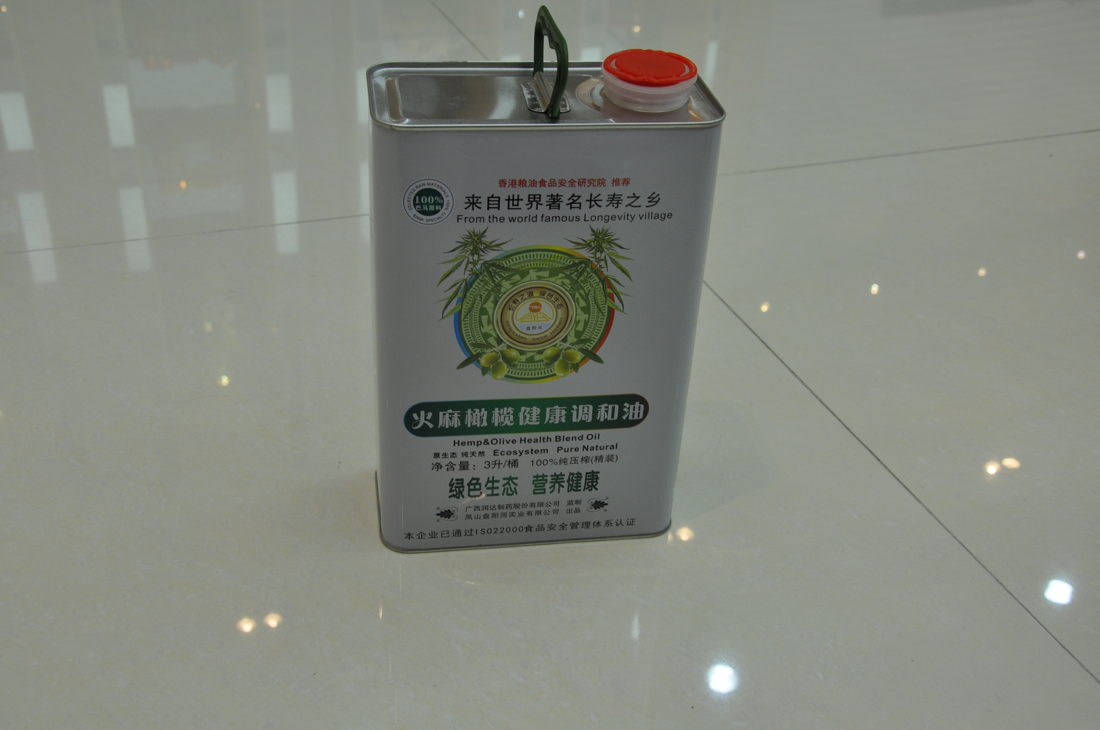 廣西火麻油鐵罐 火麻油哪里做鐵罐包裝好？