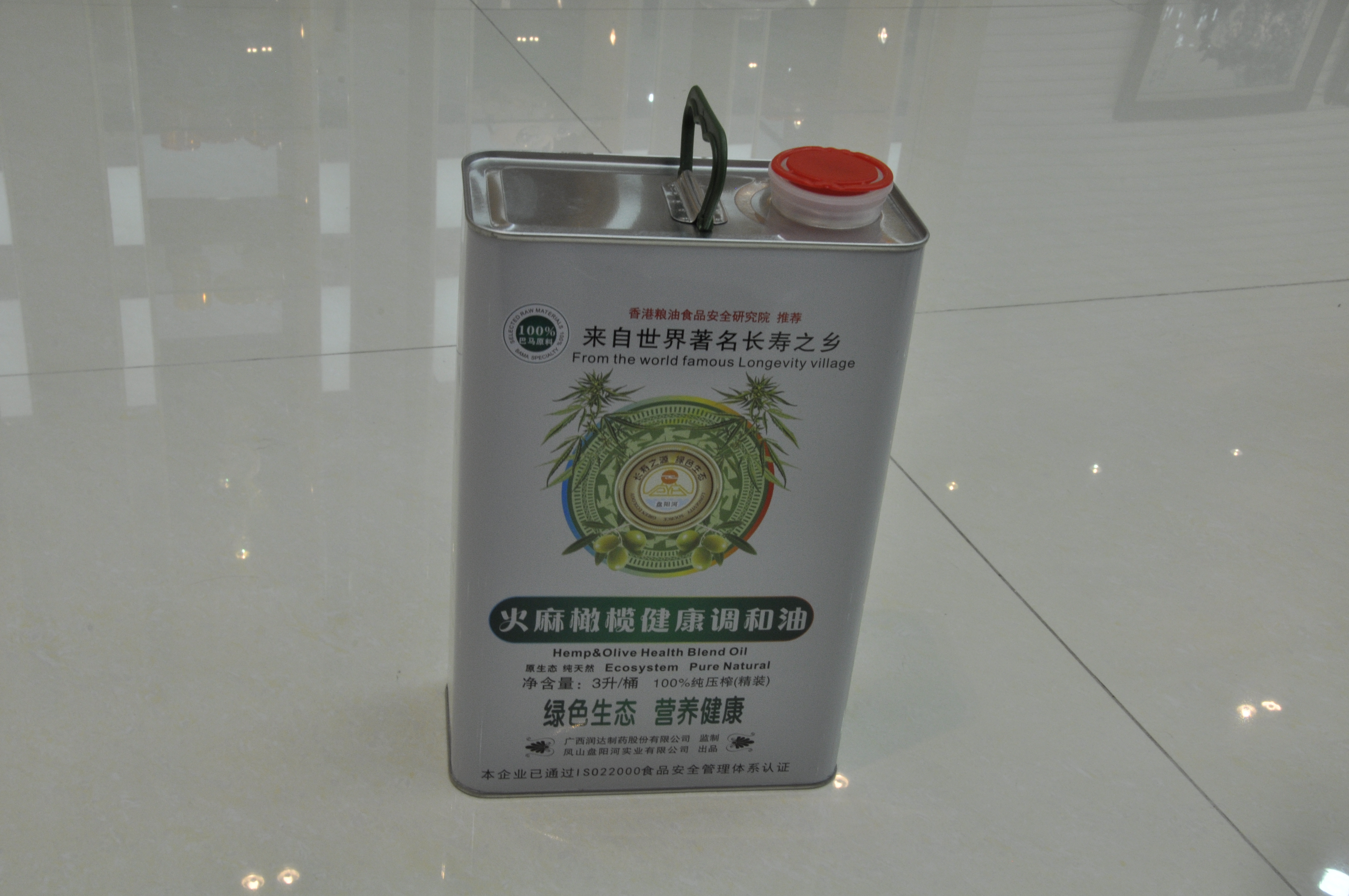 廣西火麻油鐵罐 火麻油哪里做鐵罐包裝好？