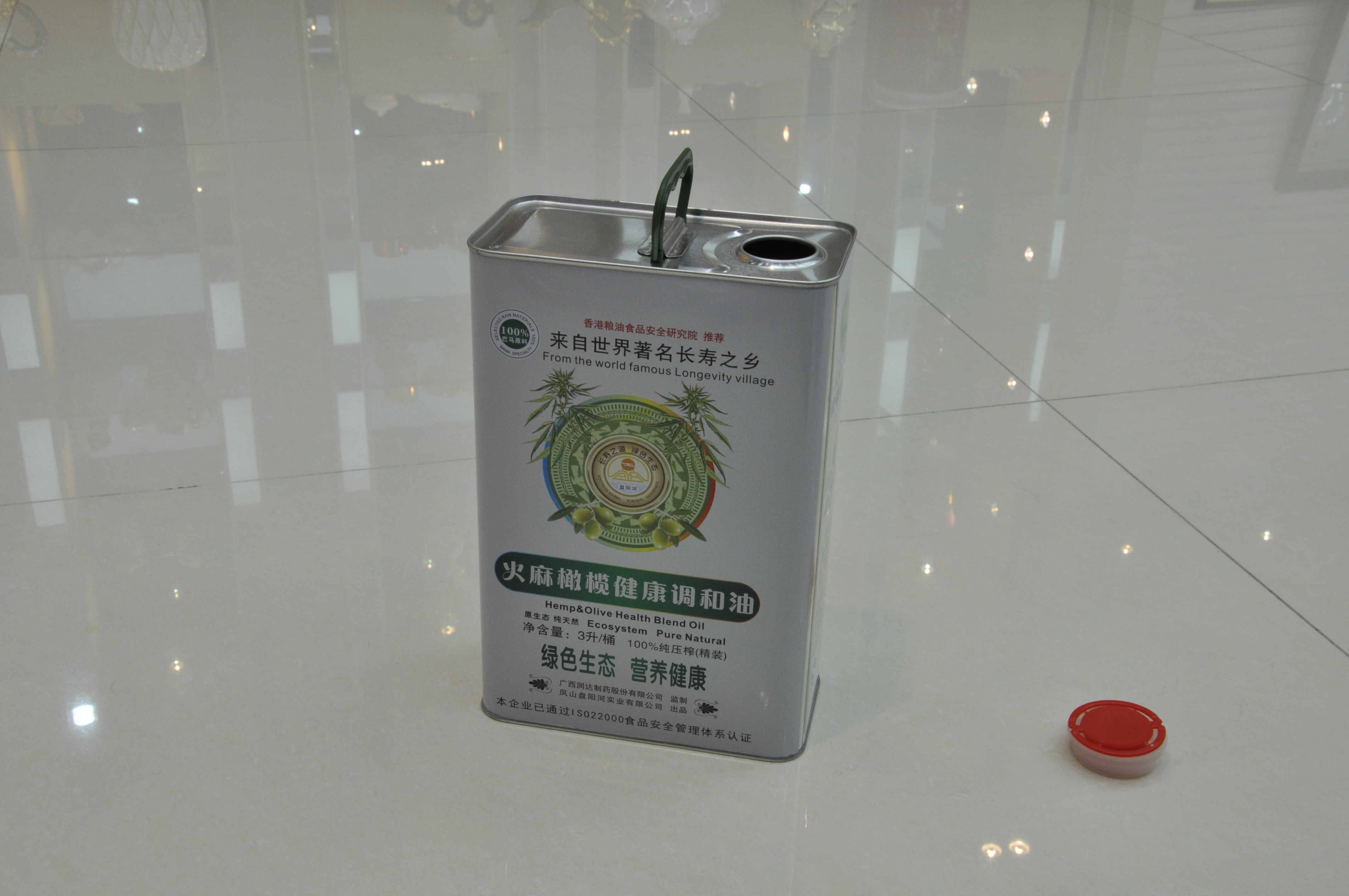 廣西火麻油鐵罐 火麻油哪里做鐵罐包裝好？